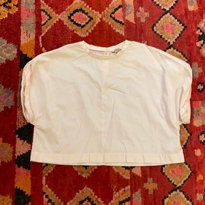 H&M Boxy Poplin Blouse